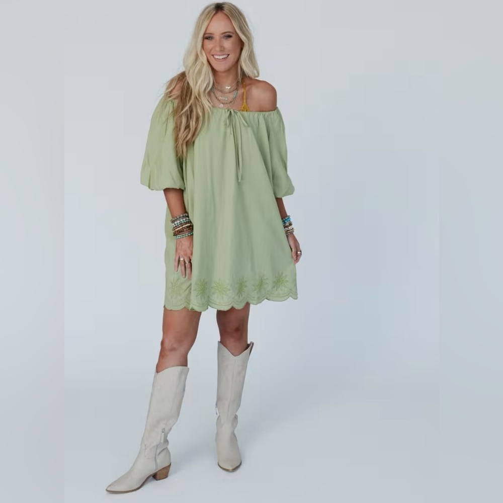 Light Green Dress